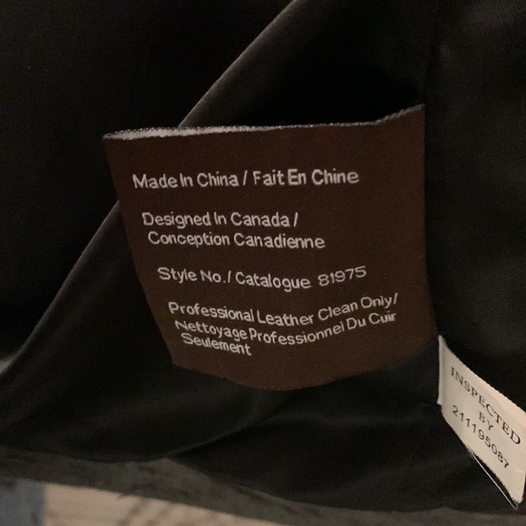 Danier mens leather jacket - Picture 6 of 7